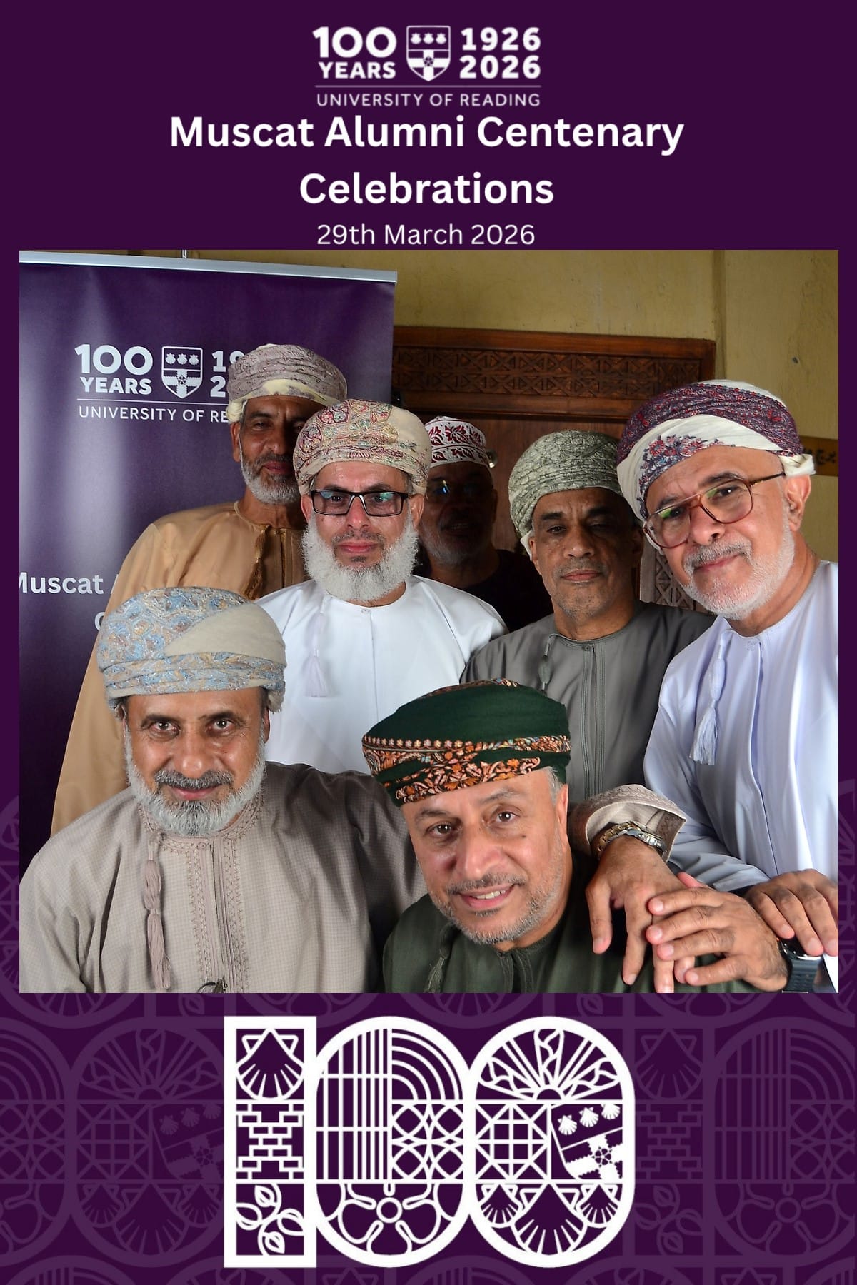 University of Reading — Muscat Alumni Centenary