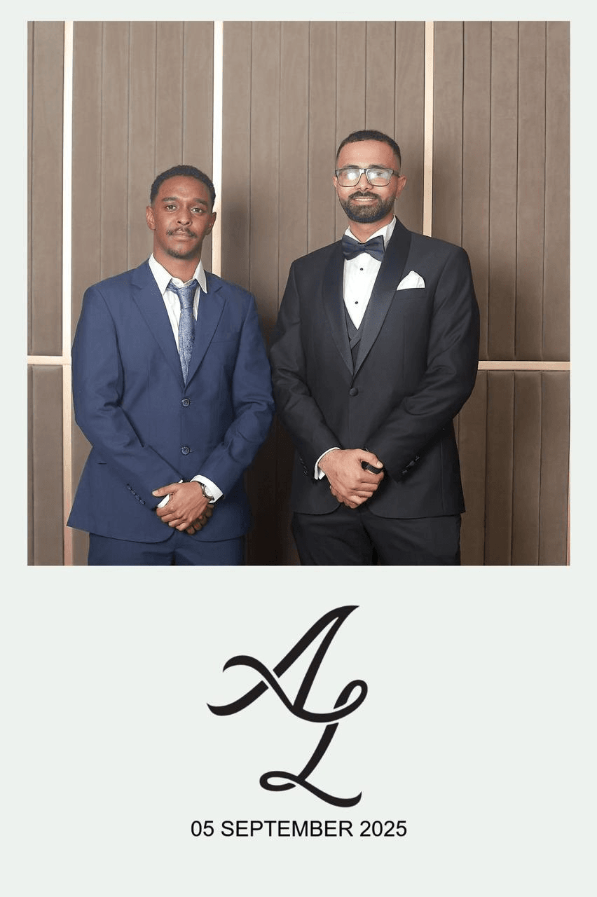 Luxury wedding photo booth